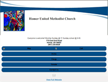 Tablet Screenshot of homerumcalaska.org